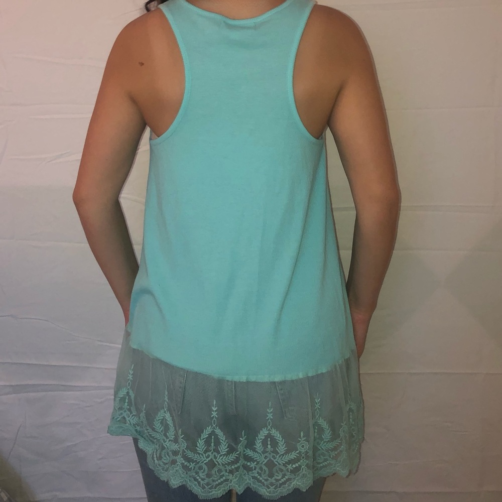 Turquoise Top - Picture 3 of 3